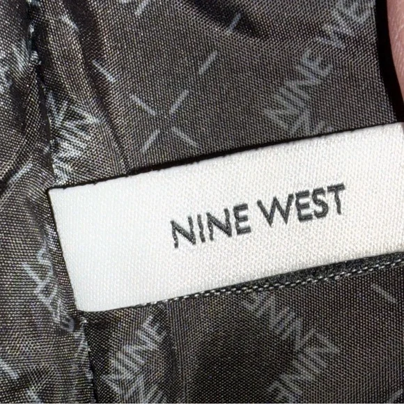 Nine West Structured Satchel / Shoulder Bag Cream & Black - Picture 13 of 14